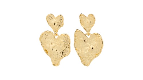 PILGRIM - RYAN Earrings - Gold Plated - 51 mm, bild 3