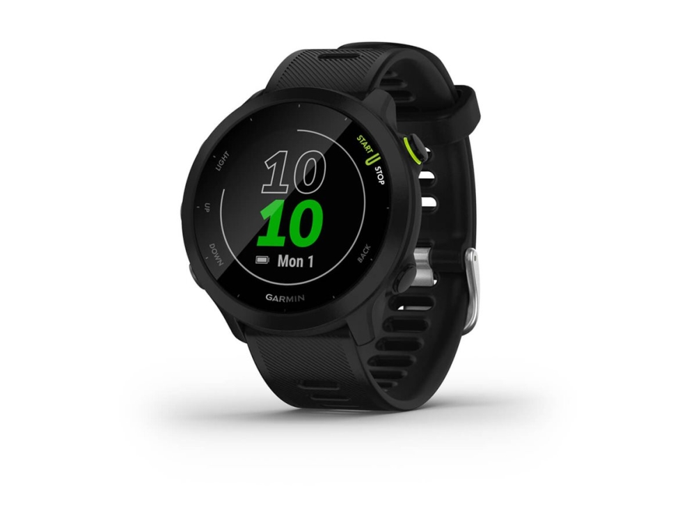 Garmin Forerunner 55 GPS-löparklocka (2026), svart
