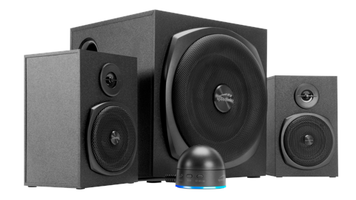 Speedlink - GRAVITY LT 2.1 Subwoofer System, black, bild 3