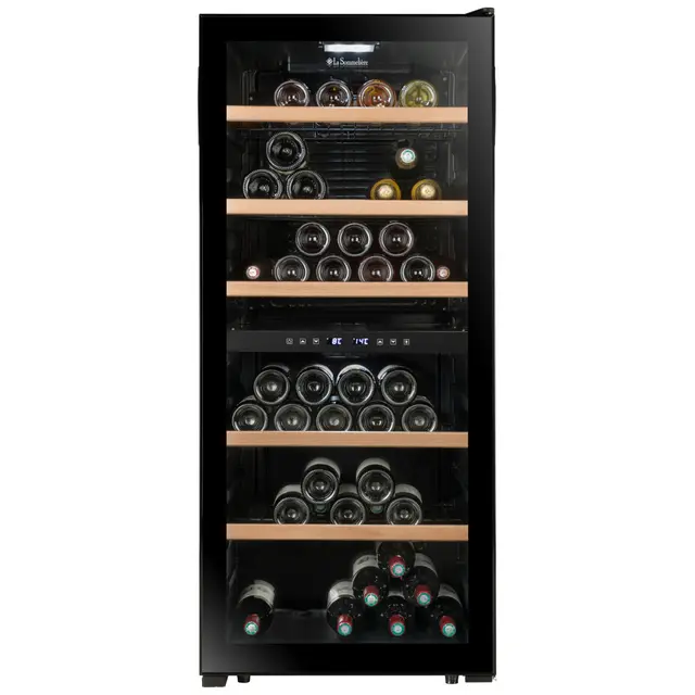 LA SOMMELIÈRE vinkyl LS102DZBLACK (fristående 102 flaskor)