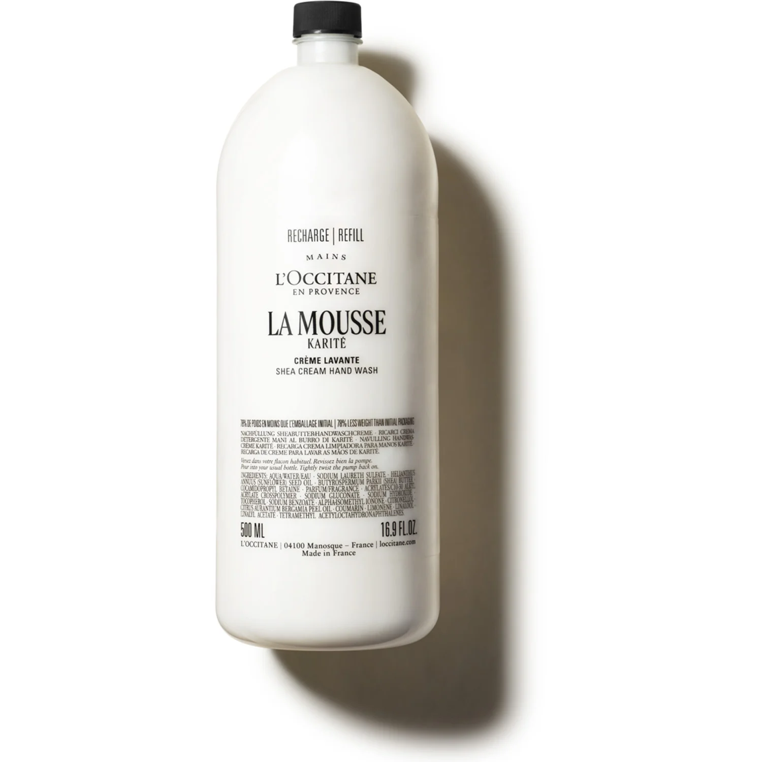 L'Occitane en Provence Shea Cream Hand Wash Refill 500 ml