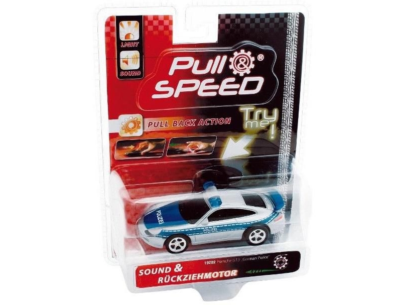 Carrera Pull&speed Sound & Light Police olika typer