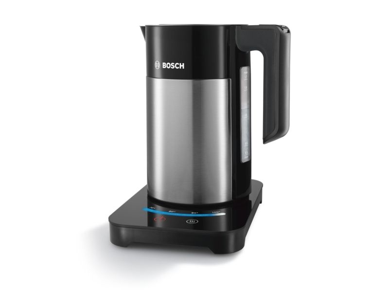Bosch TWK7203 - Vattenkokare - 1.7 liter - 2.2 kW - rostfritt stål/svart