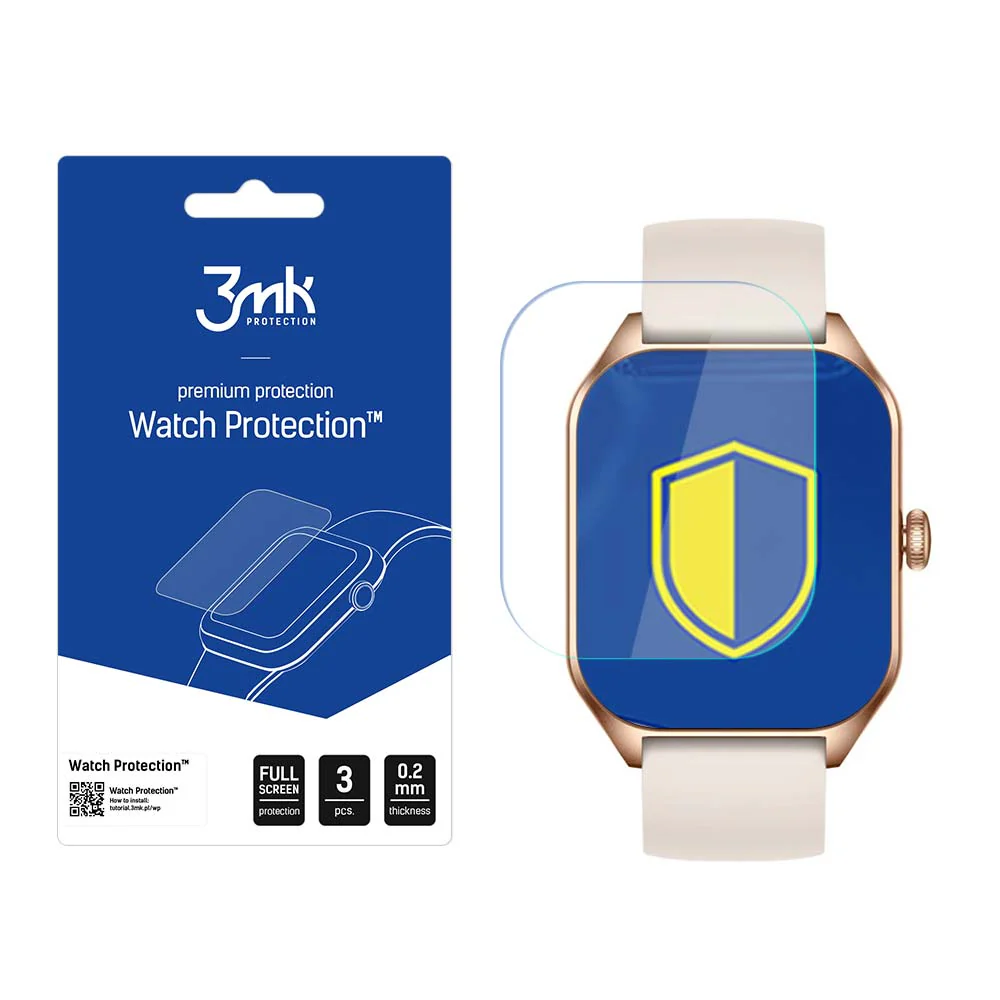 3mk Watch Protection™ jämfört med ARC+ skyddsfilm för Rubicon RNCF03