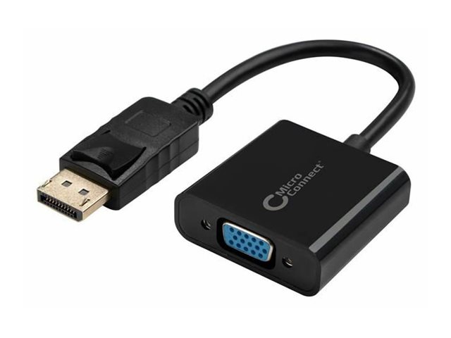 MicroConnect - DisplayPort-kabel - DisplayPort (hane) till HD-15 (VGA) (hona) - 15 cm