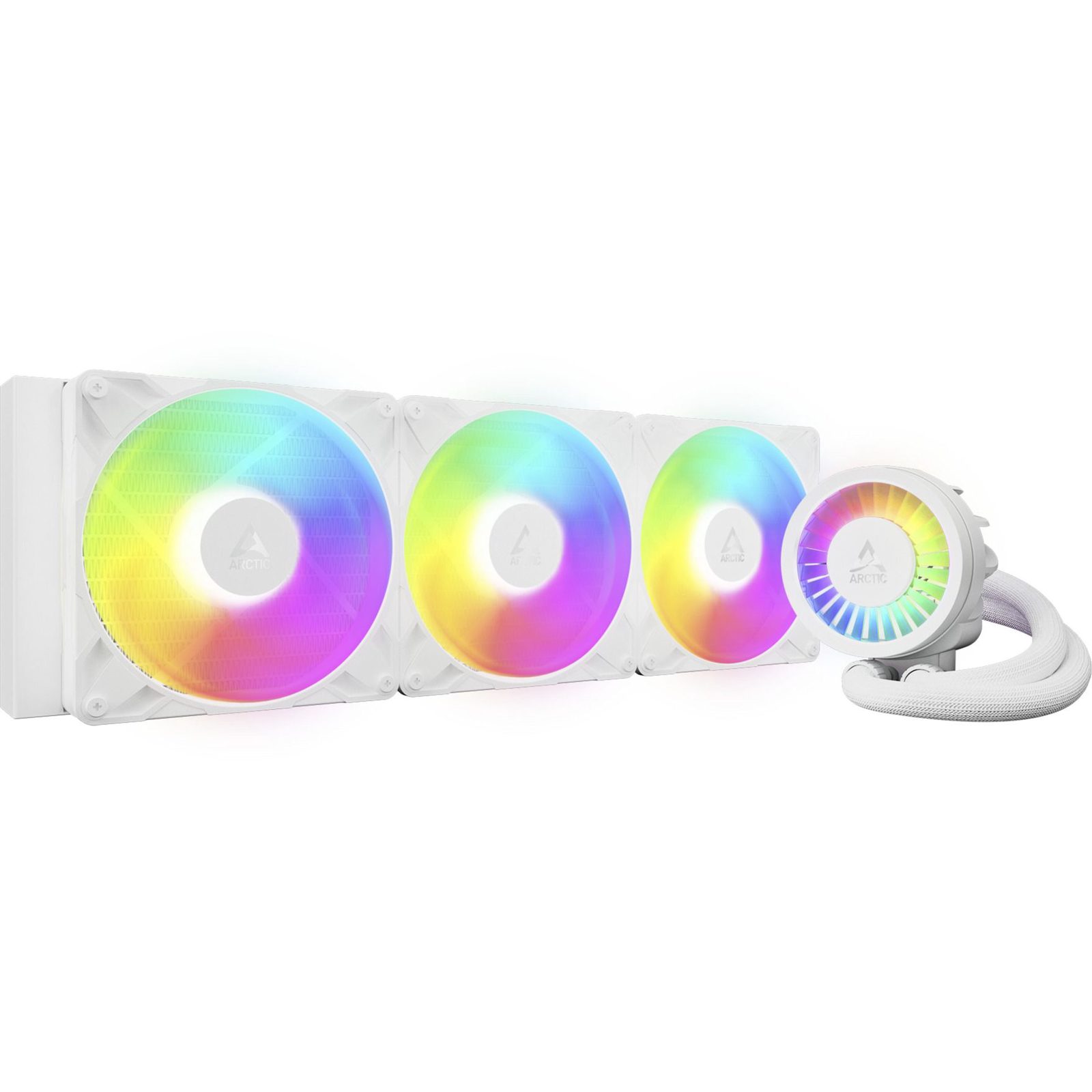Arctic Liquid Freezer III Pro 420 A-RGB Vit, bild 2