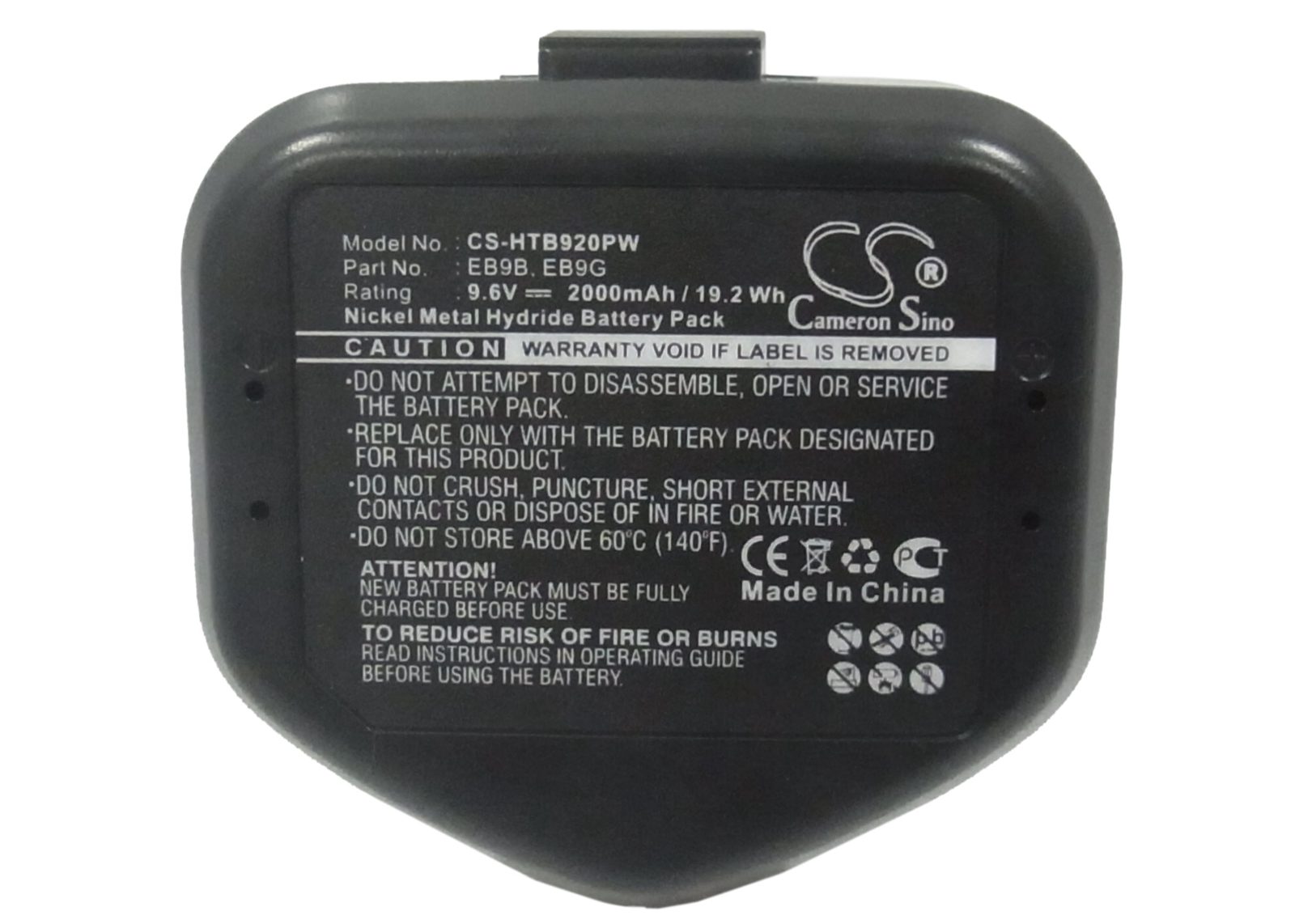 Batteri till Elverktyg för Hitachi CK 12D, CK 12DY, CL 10D m.fl., bild 5