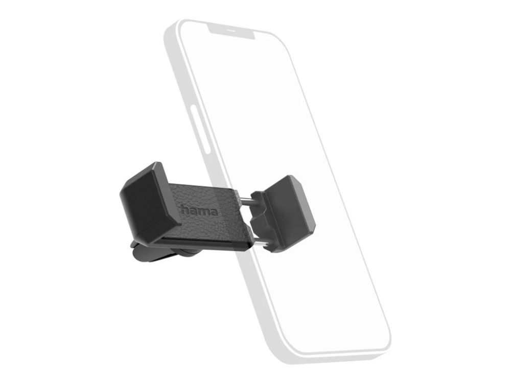 Hama Compact - Bilhållare för mobiltelefon - från 55 mm till 85 mm bredd - svart