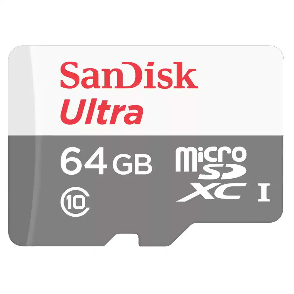SanDisk Minneskort Ultra microSDHC microSDXC UHS-I card 100MB/s - 64GB