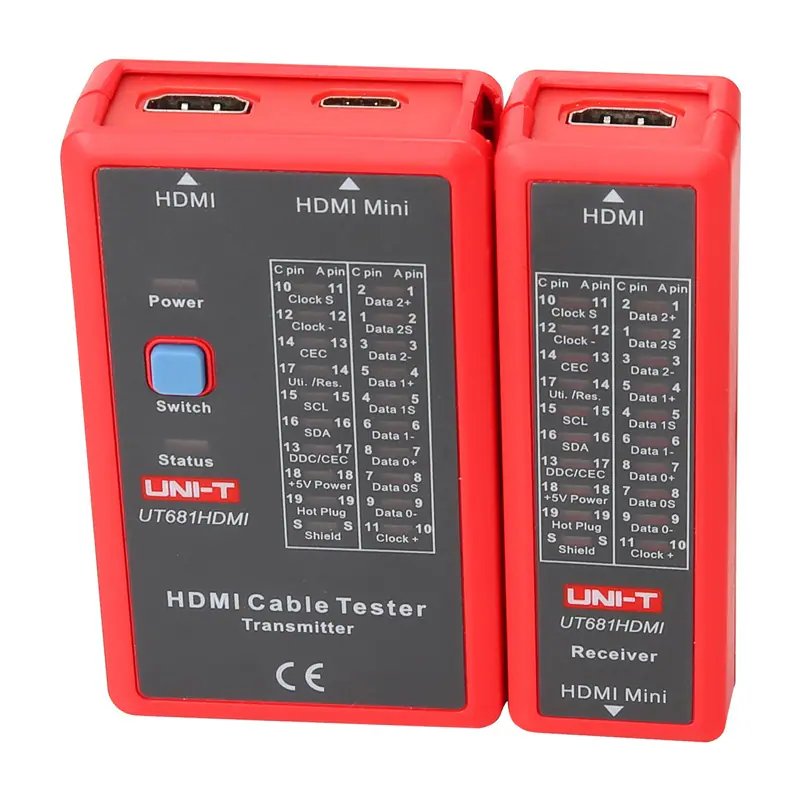 HDMI-kabelprovare UNI-T UT681HDMI, bild 4