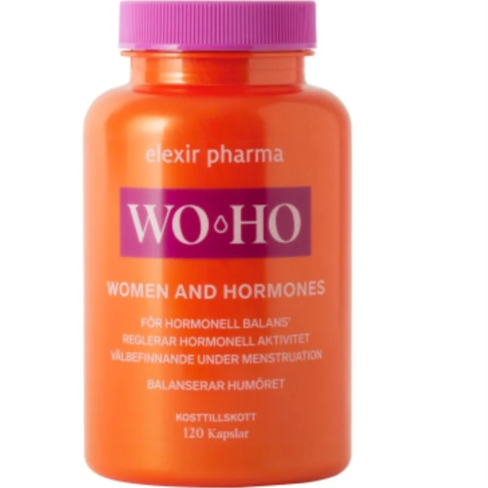 Elexir Pharma WO-HO! – För hormonell balans 120 kapslar