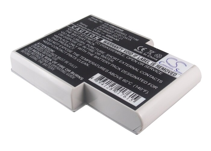 Batteri till Laptop, Bärbar dator för Gateway Solo 400VTX, Solo 450E, Solo 450RGH m.fl., bild 3