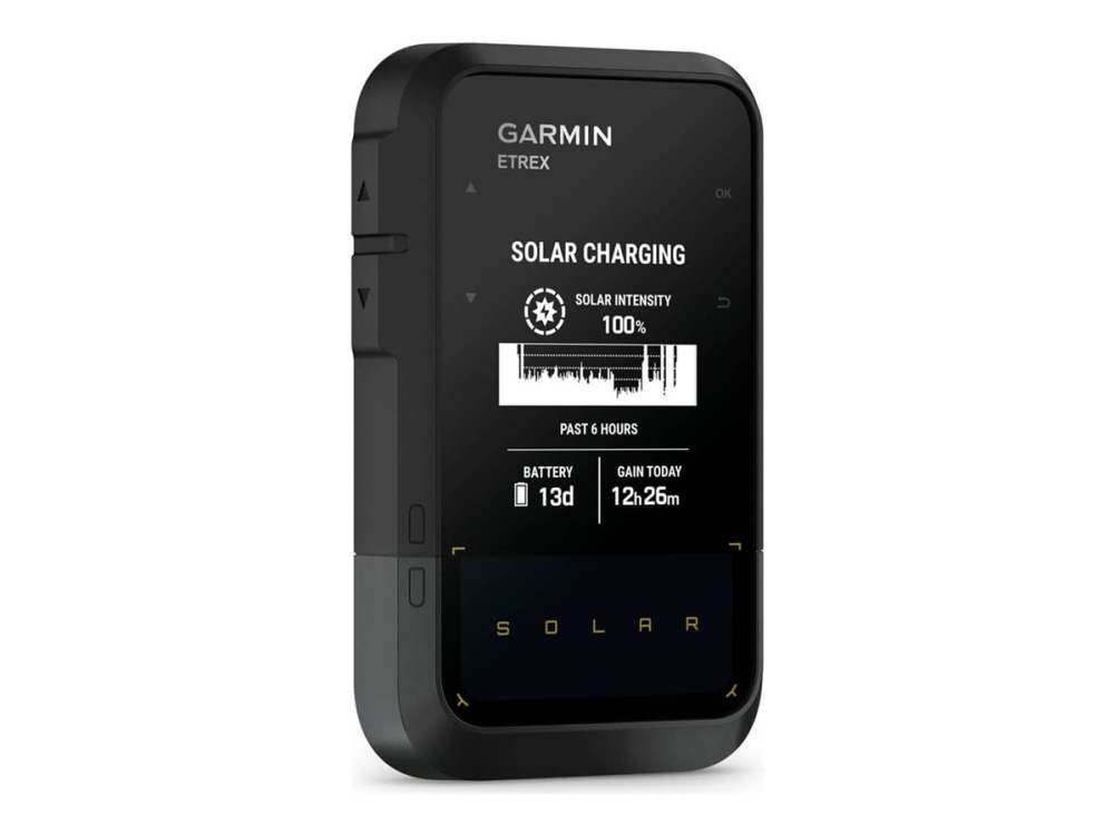 Garmin eTrex Solar GPS-navigator 2,16, 010-02782-00, 141 g, svart/grå