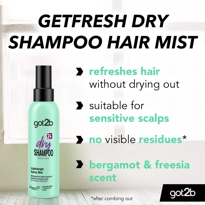 Got2b Dry Shampoo Mist 150 ml, bild 2