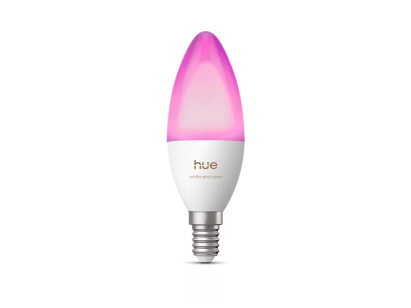 Philips Hue White and Color Ambiance kronljus E14
