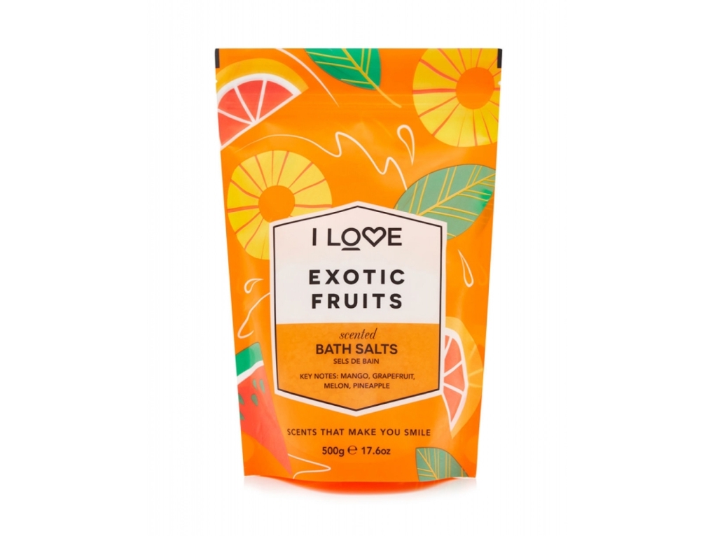 I Love Signature Collection Exotic Fruits Bath Salt 500 G