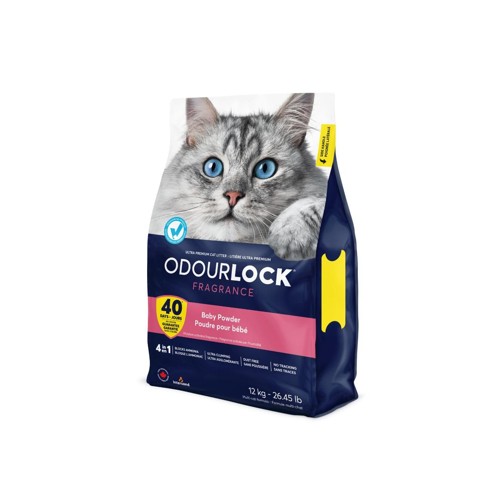 Intersand - Catlitter Odour Lock Baby Powder 12kg