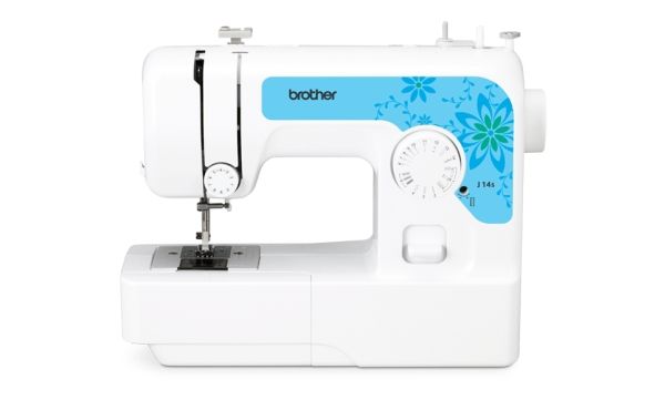 Brother J14S symaskin halvautomatisk elektromekanisk, vit