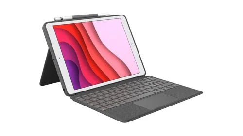 Logitech Combo Touch iPad 10Gen tangentbordsfodral Oxfordgrå, bild 3