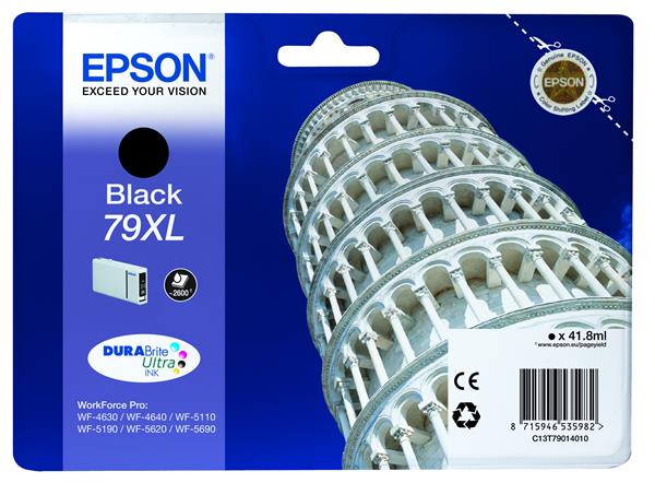 Epson DURABrite Ultra 79XL Svart bläckpatron, bild 5