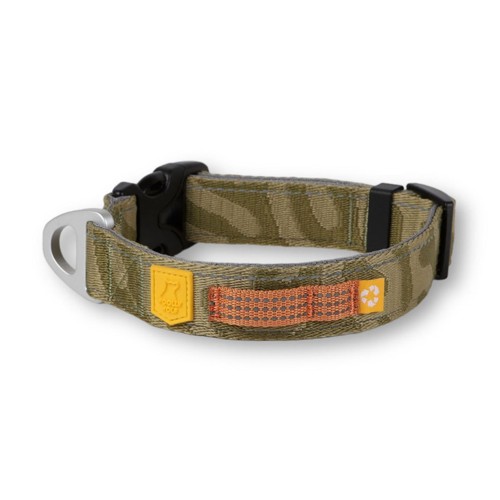 Woolly Wolf - Roam Collar Green Ripple - 18-25cm