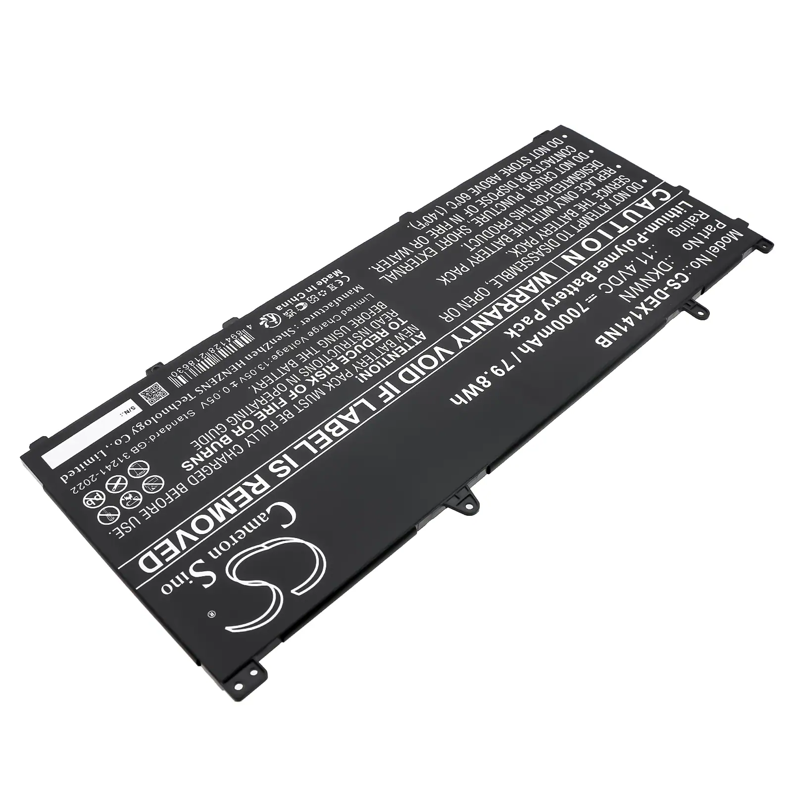 Batteri till Notebook, Bärbar dator för Dell Alienware X14 R1, Alienware X14 R2, bild 4