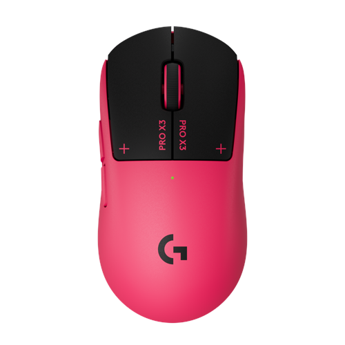 Logitech G PRO X3 SUPERSTRIKE trådlös gamingmus, Pink Eclipse