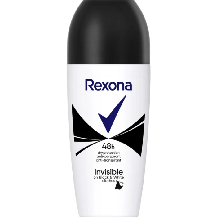 Rexona 48h Invisible on black and white clothes roll-on 50 st