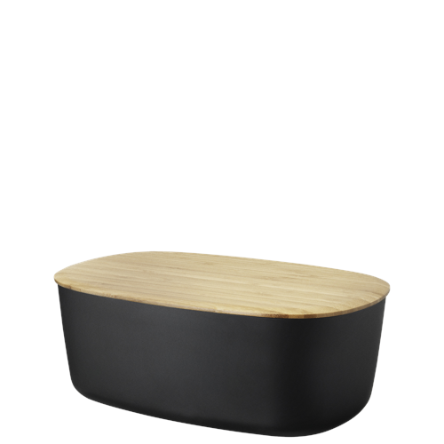 RIG-TIG - BOX-IT brödlåda - Black - L 34.5 cm