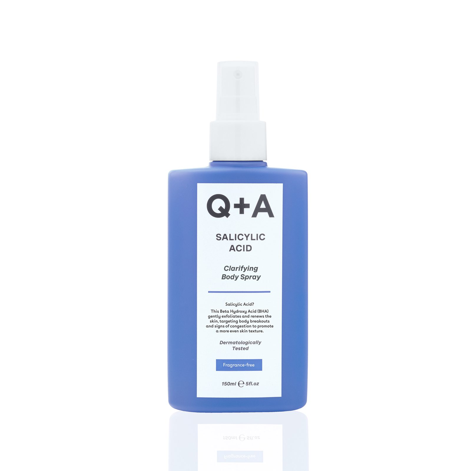 Q+A Salicylic Acid Clarifying Body Spray 150 ml