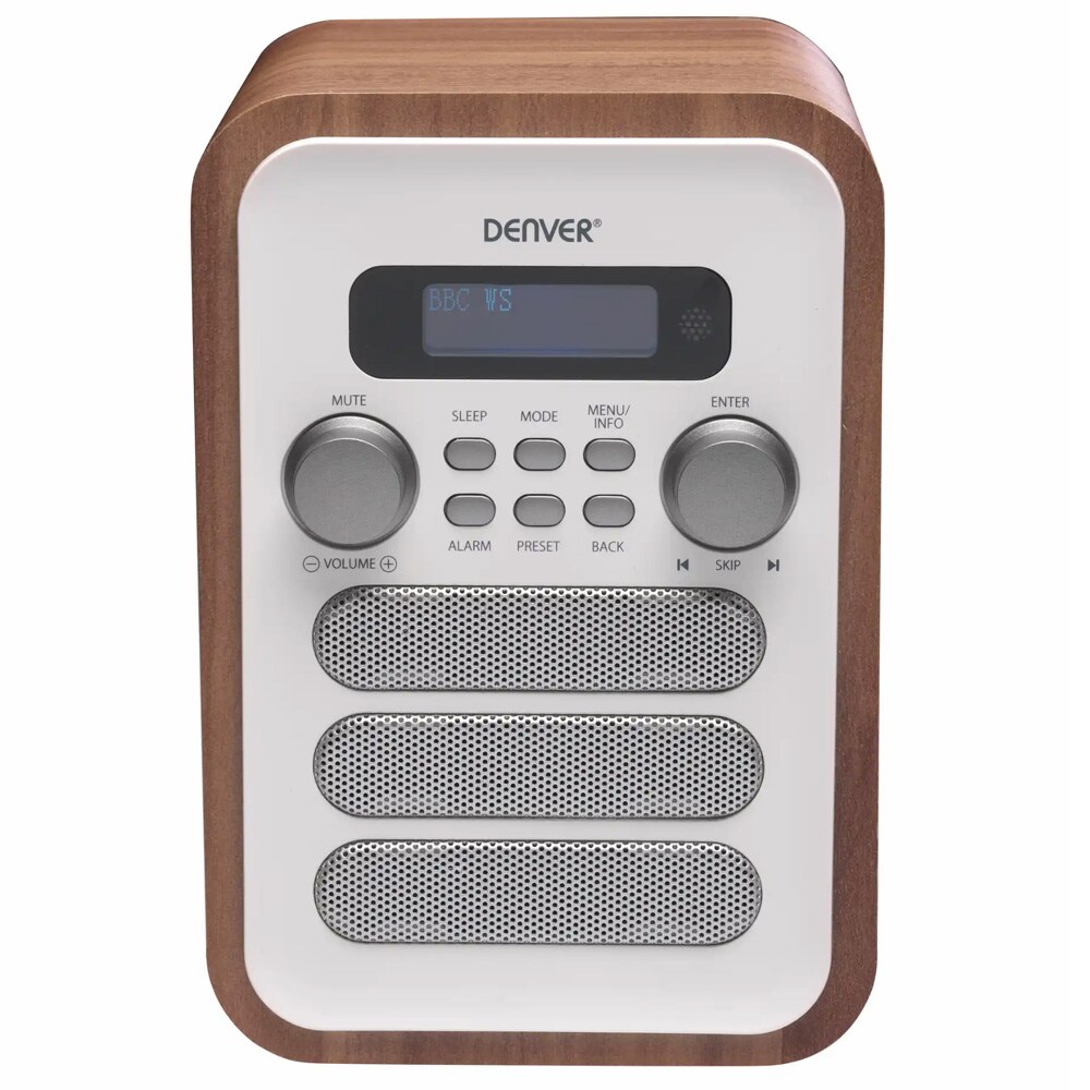 Radio FM DAB+ Bluetooth DAB-48W Vit, bild 2