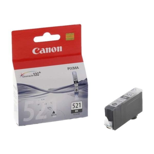 Canon CLI-521BK (svart), blisterpack