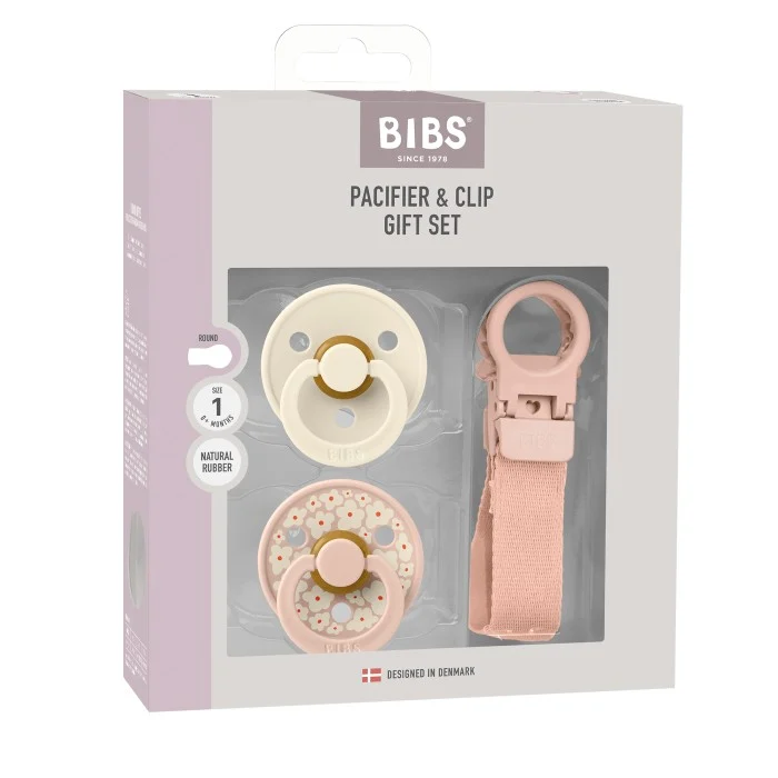 BIBS Napp stl1+Nappband Blush, 1 st, bild 2