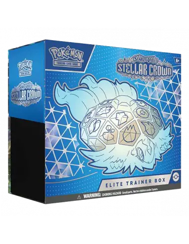 Pokemon Scarlet & Violet 7: Stellar Crown - Elite Trainer (9 boosters)
