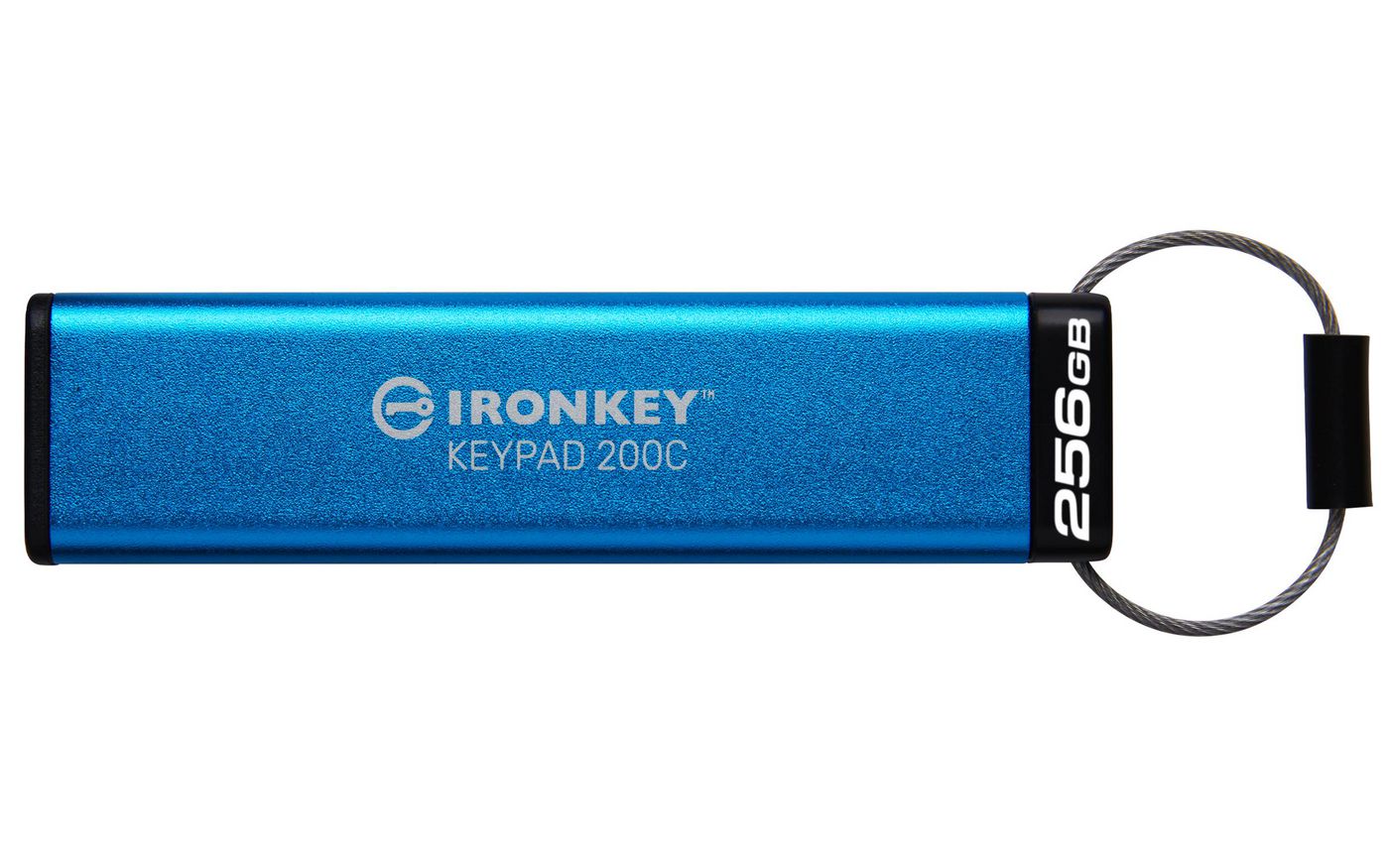 256 GB Kingston Ironkey Keypad 200C, USB-C, bild 2