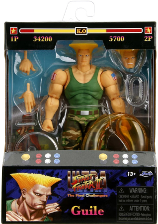 Street Fighter II Actionfigur Guile 15 cm, bild 2