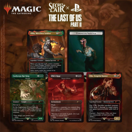 Magic WPN Secret Lair Drop Series PlayStation - The Last of Us Part II
