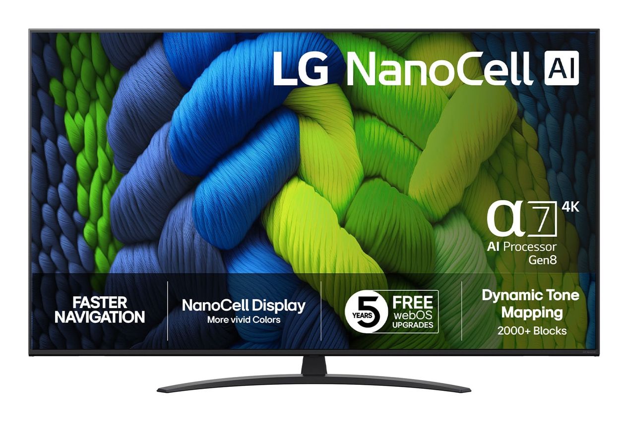 LG 65" NANO 82 4K NanoCell TV (2025)