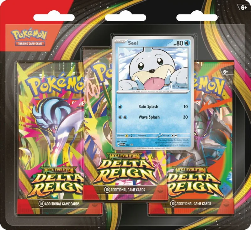 Pokemon ME06 Delta Reign 3-pack Booster Blister