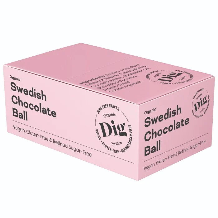 Dig Organic Chocolate Ball 16 st