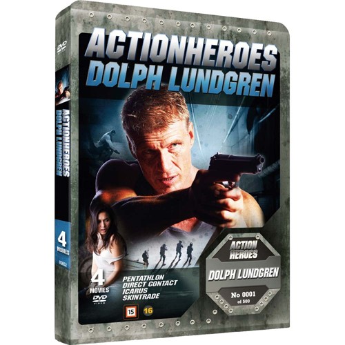 Dolph Lundgren: Action Heroes (Steelbook) 4 dvd box