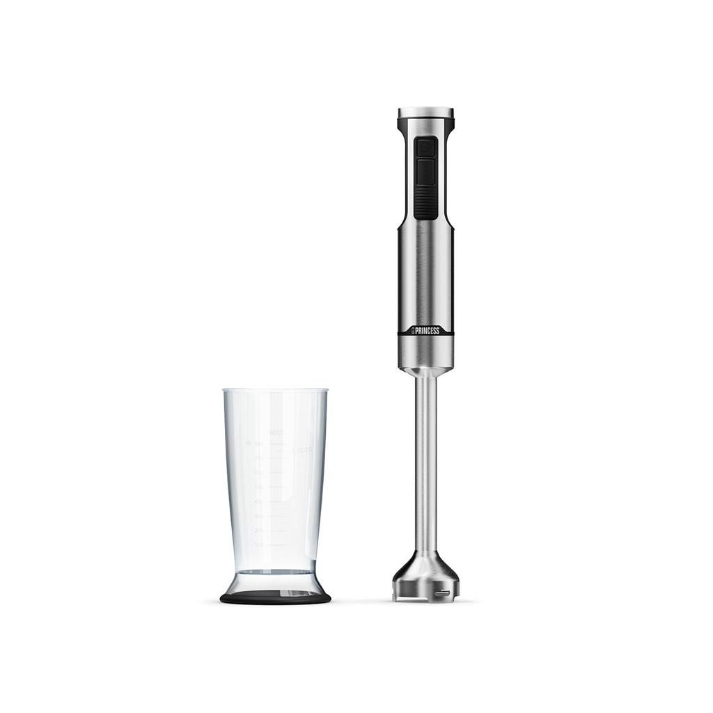 Princess XXL Pro 221233 stavmixer 1500 W steglös hastighetskontroll, silver