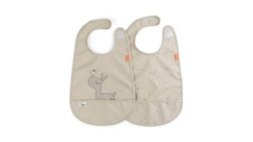 Done by Deer haklapp med kardborr 2-pack, Lalee sand, bild 5