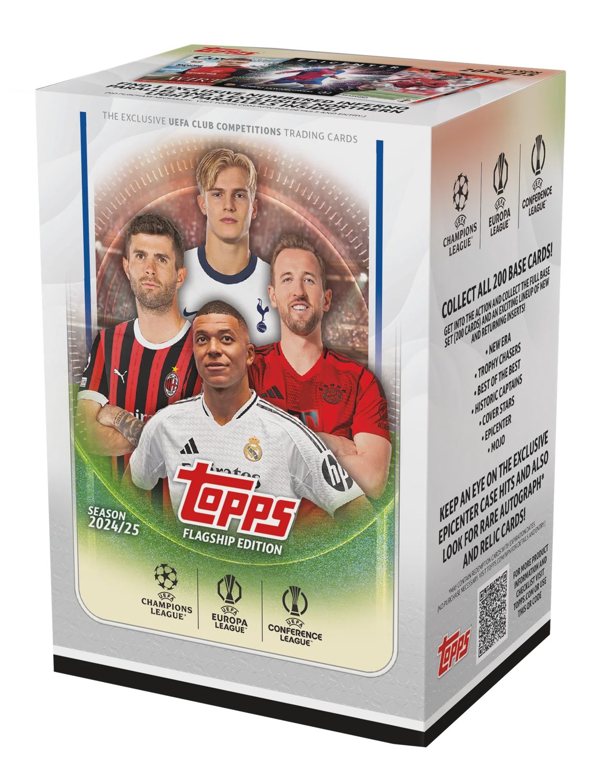 Topps UEFA Club Competitions Flagship 2024/25 Fotbollskort - Value Box