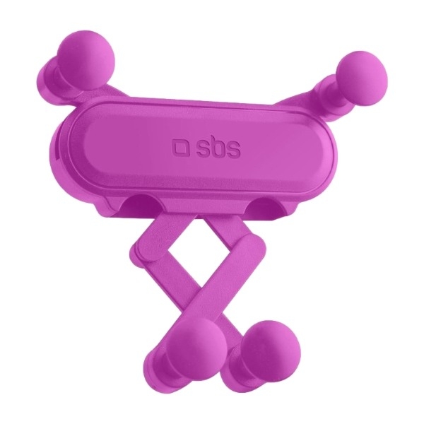 SBS Gravity Car telefonhållare, rosa