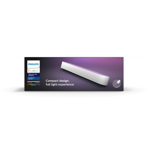 Philips Hue WCA Play Single ljusskena, vit