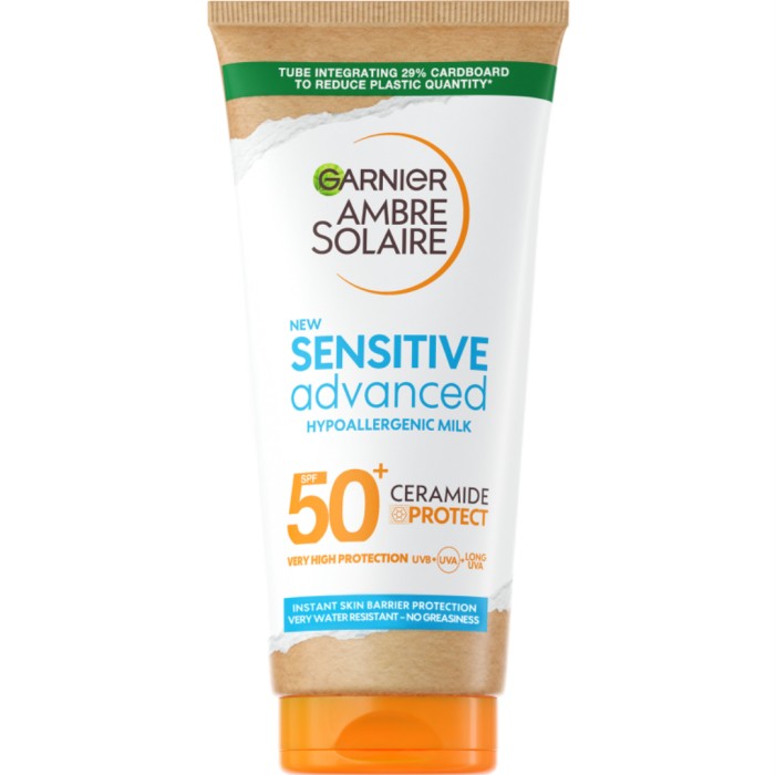 Garnier Sensitive Advanced Hypoallergenic Face & Body Sun SPF50 175 ml