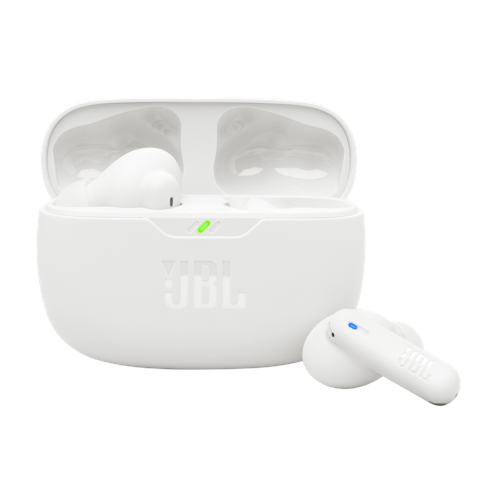 JBL Wave Beam 2 True Wireless hörlurar, vita