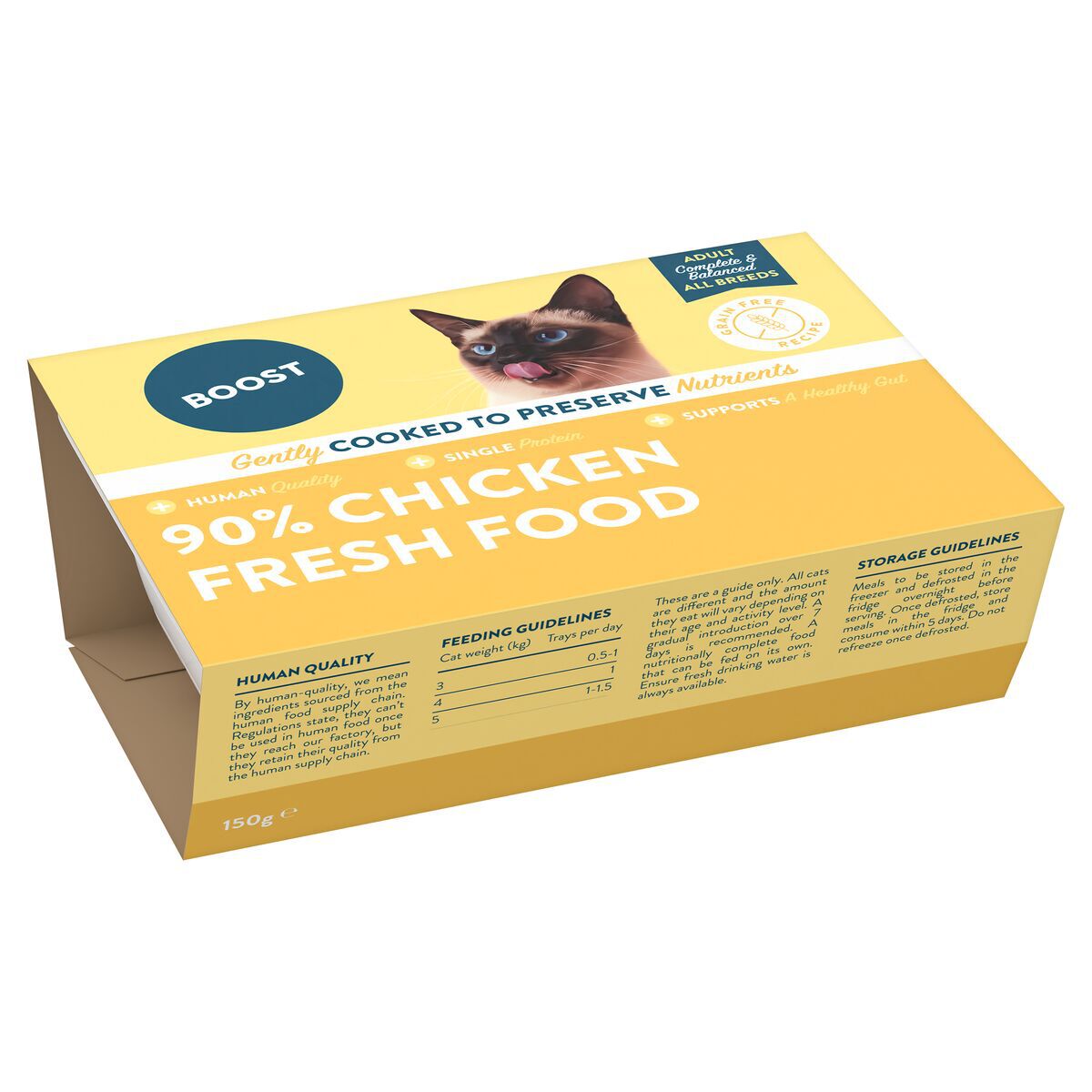 Boost Fresh Chicken Färsklagad Kattmat 150 g