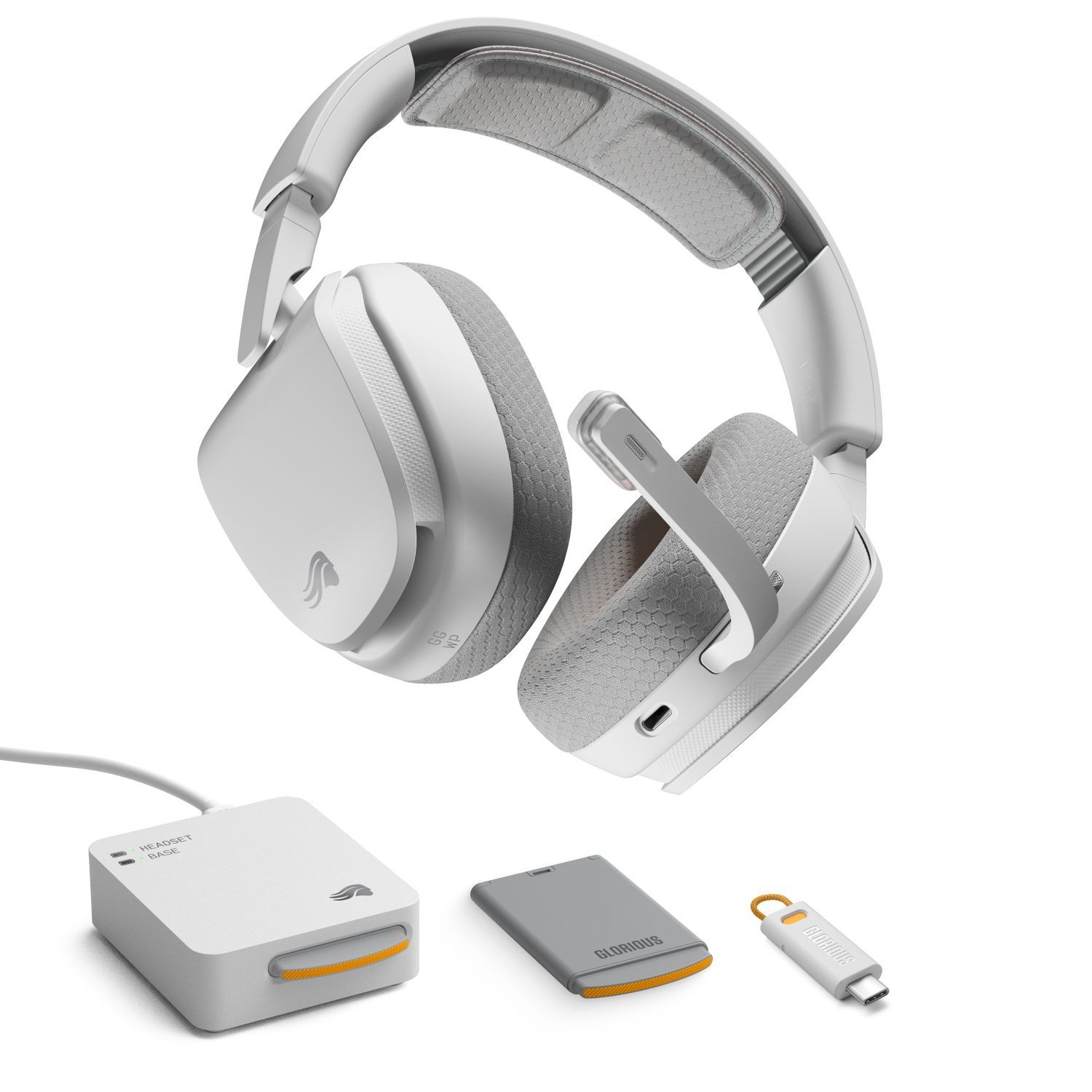 Glorious GHS Wireless InfinitePlay gamingheadset, vit